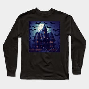 Haunted House Long Sleeve T-Shirt